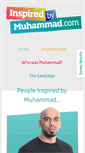 Mobile Screenshot of inspiredbymuhammad.com